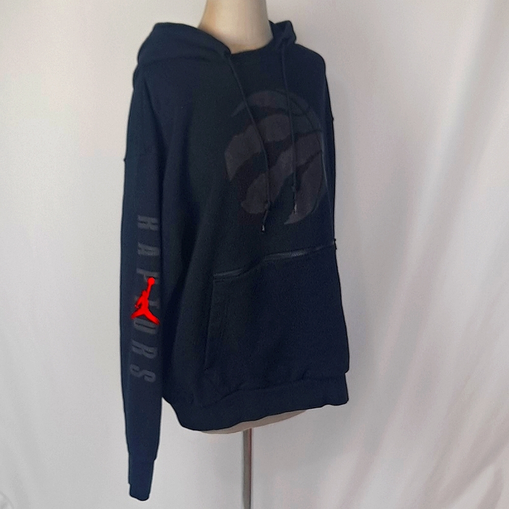 Black Toronto Raptors Jordan Brand Statement Edition Courtside Hoodie